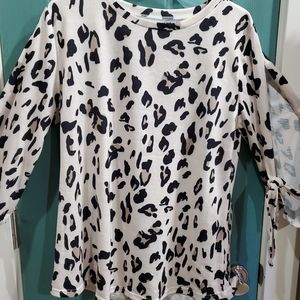 Cheetah print shirt